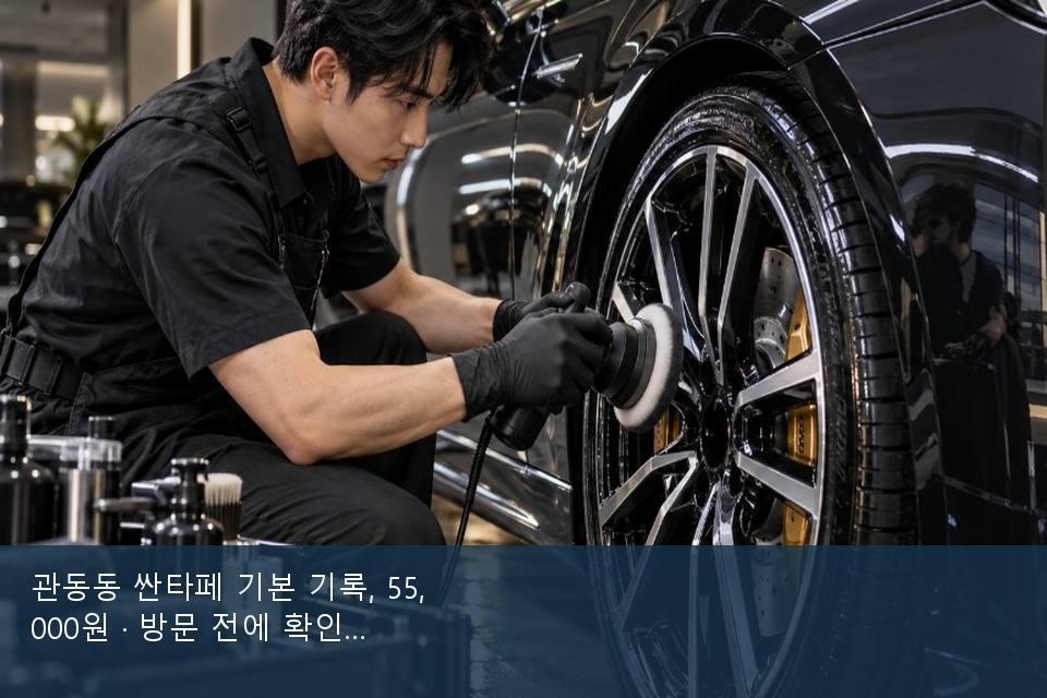 관동동 싼타페 기본 기록, 55,000원 · 방문 전에 확인한 것